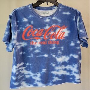 VTG Style Coca-Cola Coke Crop Top Soft Stretch
